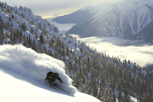 Riding Kicking Horse